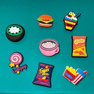 8 Super cute Croc Charms